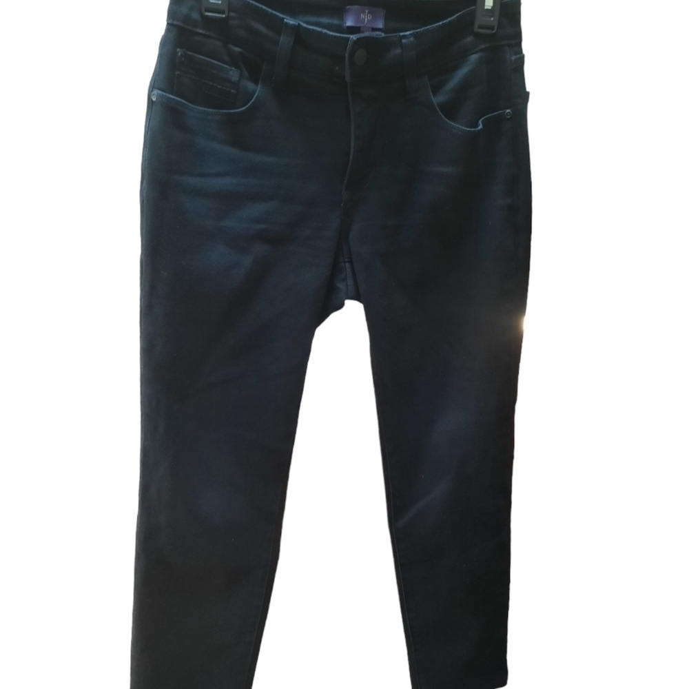NYDJ Not Your Daughter's Women's Black Denim Leggings - Picture 3 of 11